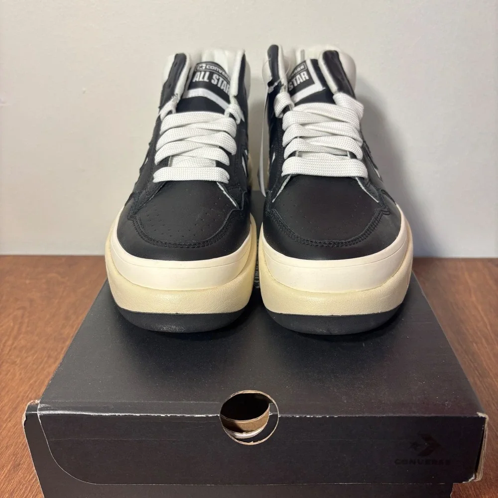 Converse Weapon CX Mid Unisex Mens 6 Womens 7.5 Black White New - Picture 6 of 10